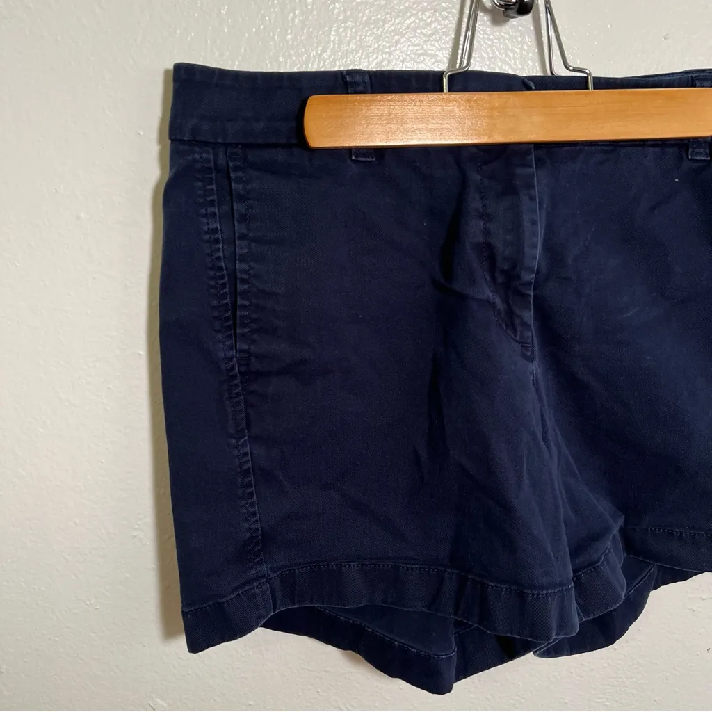 J. Crew 5” Classic Chino Short Navy Blue 8 - Image 4