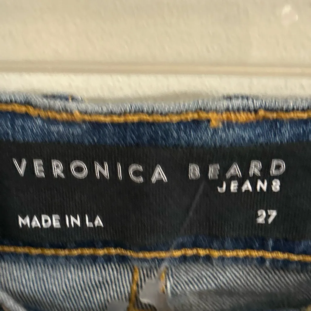 Veronica Beard Blue Denim Debbie Skinny High Rise Jeans Size 27 - Image 13