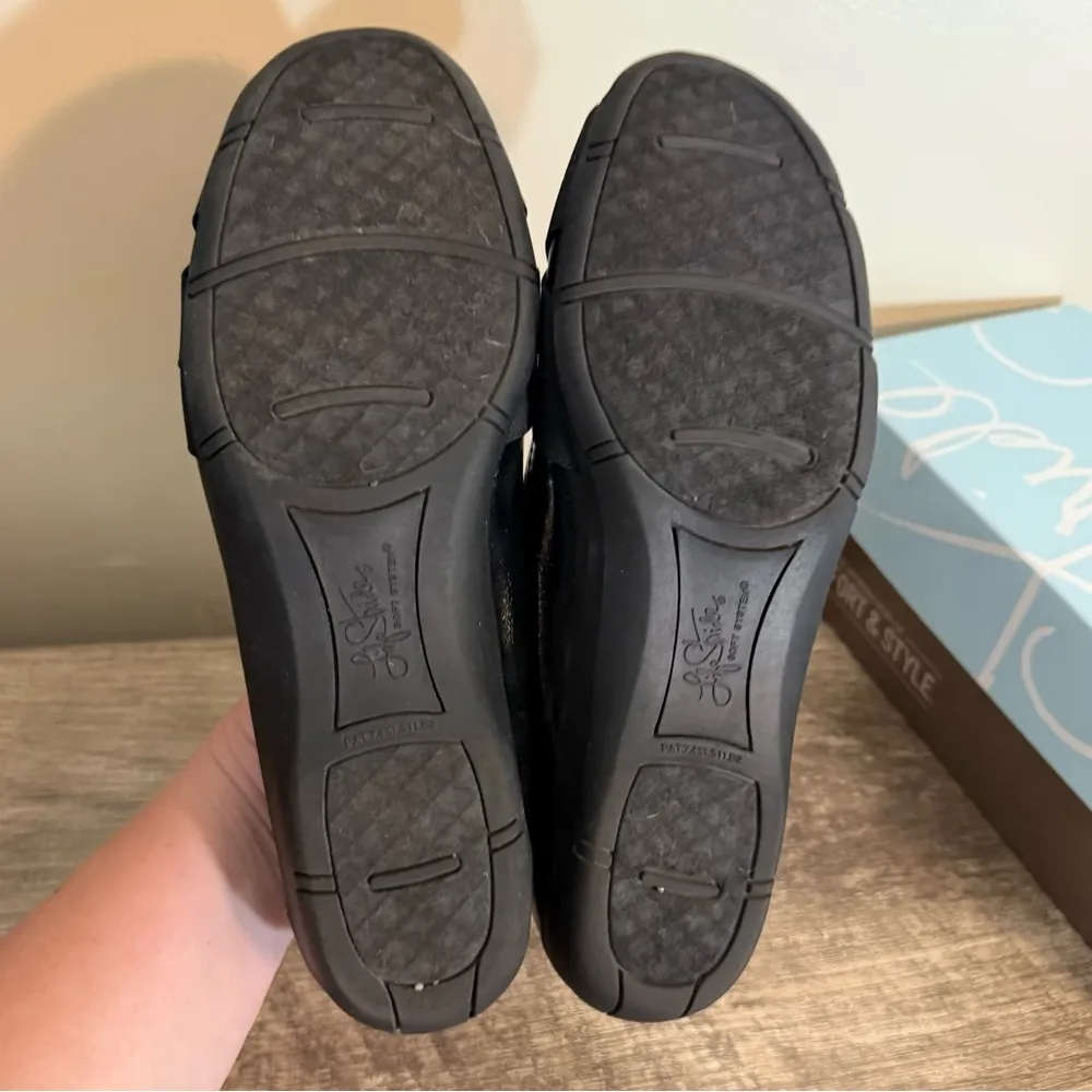 Life Stride Daisy Black Flats Shoes Women’s Sz 10 Comfort Career Office Teacher - Image 7