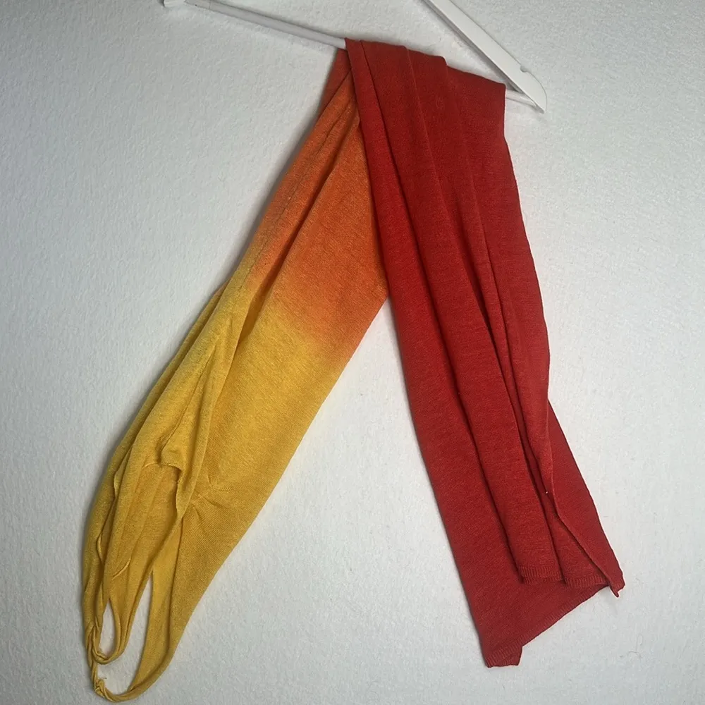 Vintage Ralph Lauren Sunset Ombré Maxi Dress - Image 8