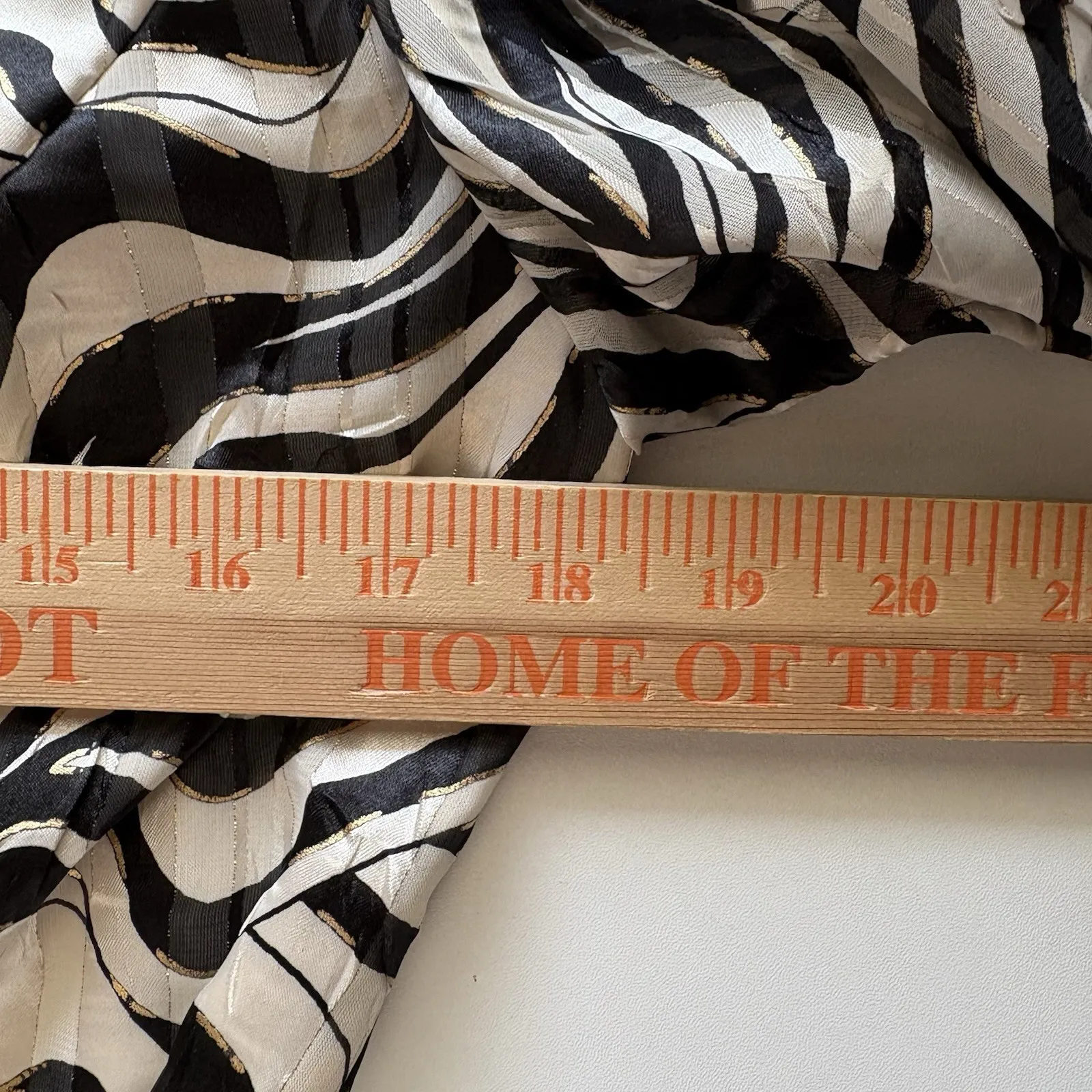 Alex Evenings Blazer Womens‎ Small Silver Black Tie Closure - Image 7