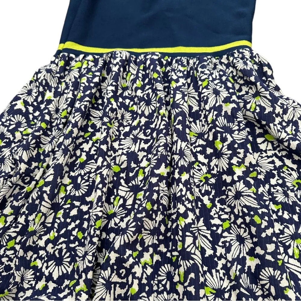 NWT Tanya Taylor Fifi Women's Maxi Dress in Confetti Navy Blue Size Medium - Image 12