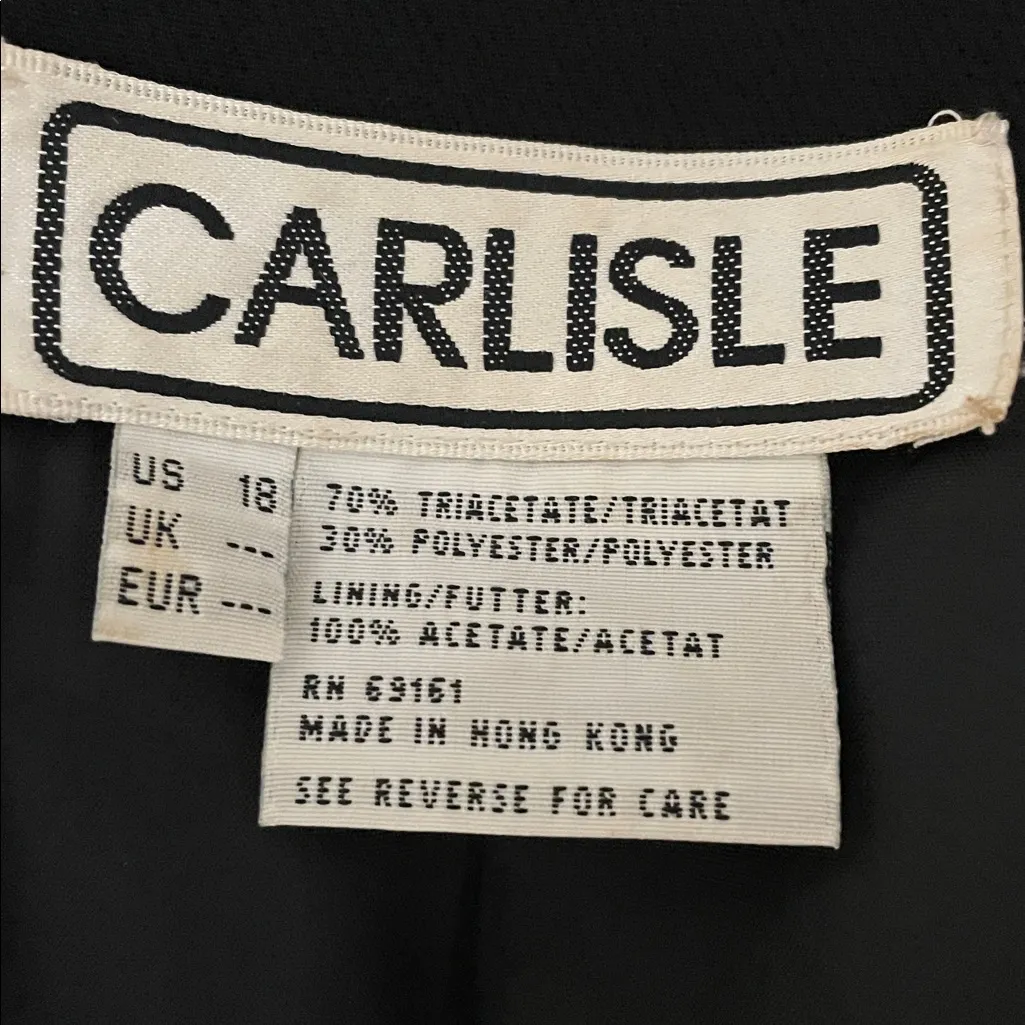 Carlisle Formal Black Blazer size 18 - Image 7