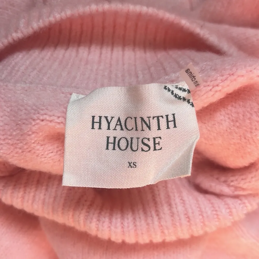 Tuckernuck Hyacinth House Pink Cameron Turtleneck Sweater New Size XS - Image 6