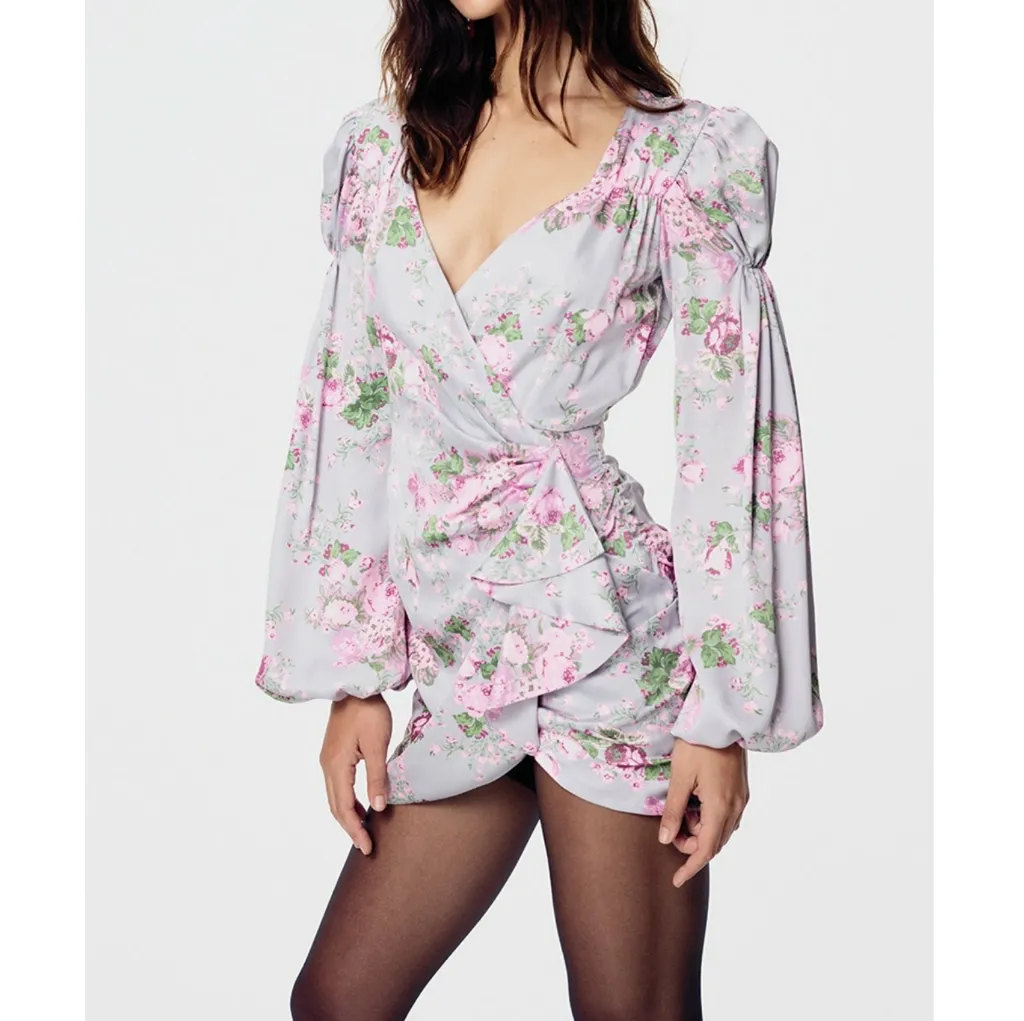For love and lemons Jardin floral mini dress - Image 2