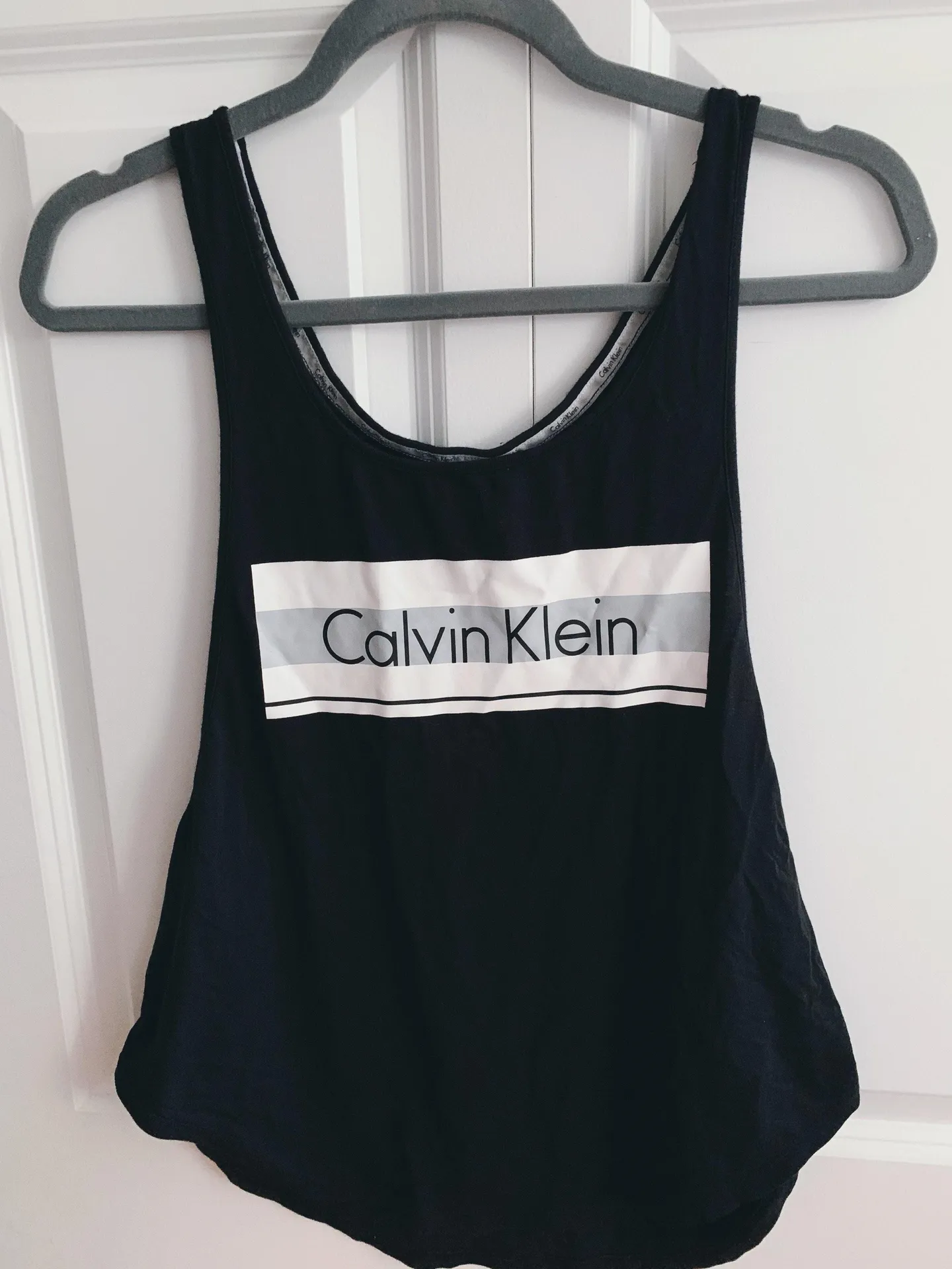 Calvin Klein Box Logo Muscle Tank Top - Image 3