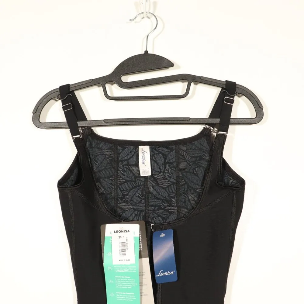 NWT Leonisa TopSculpt Boyshort Bottom Body Shaper with Firm Compression … Black Size XL - Image 10