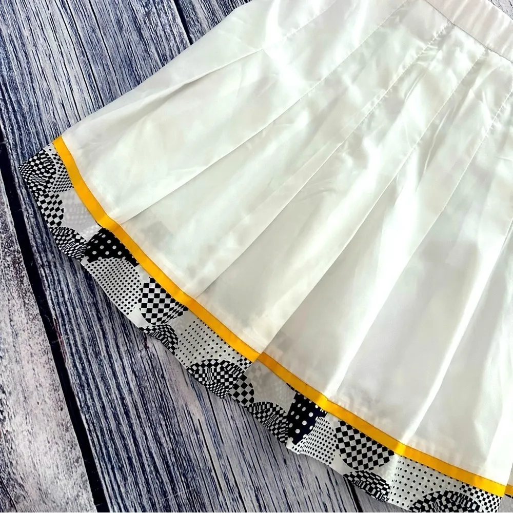 Vintage 80’s Lily’s of Beverly Hills Pleated White Tennis Skirt​​​​ Size 6 - Image 3