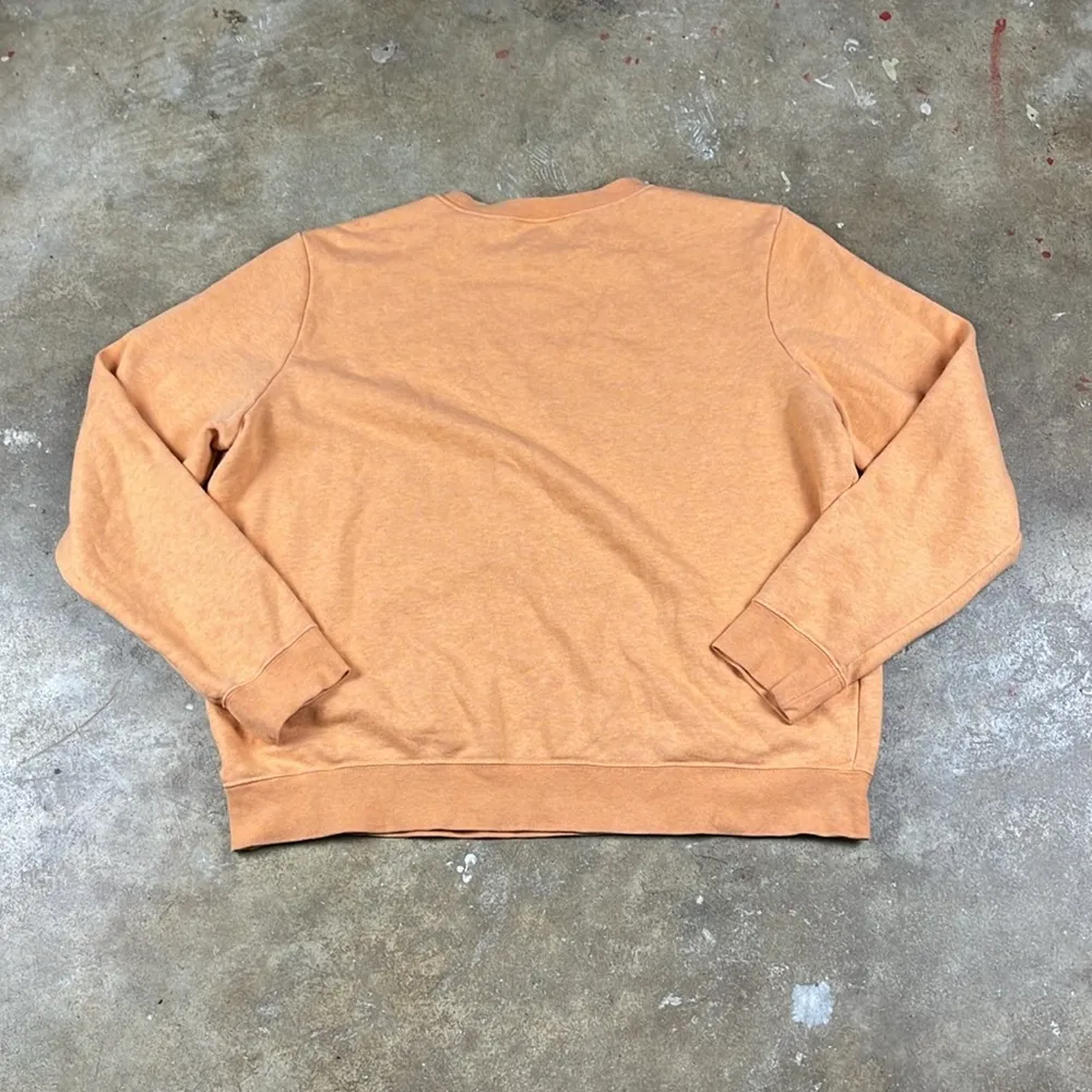 Nike Orange Crewneck Sweatshirt 
Size: Large - Image 2