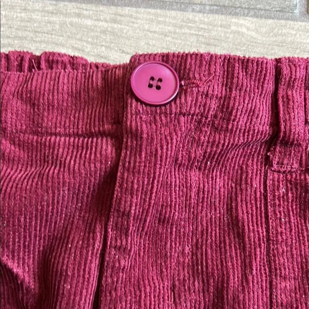 Signature8 Red Cargo Mini Skirt Size M - Image 3