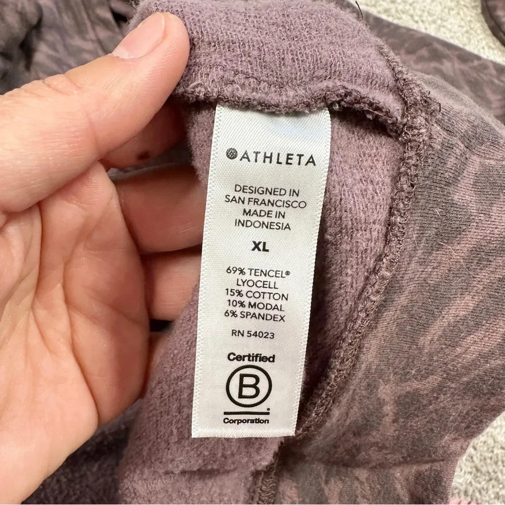 Athleta  Balance Pullover Studio To Street Sweatshirt Longsleeve Oversized XL - Image 13