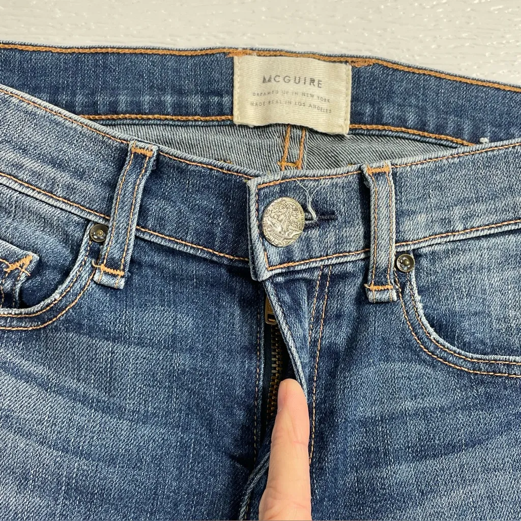 MCGUIRE Aarons Slim Jeans‎ in The Fall Wash Size 25x30 - Image 4