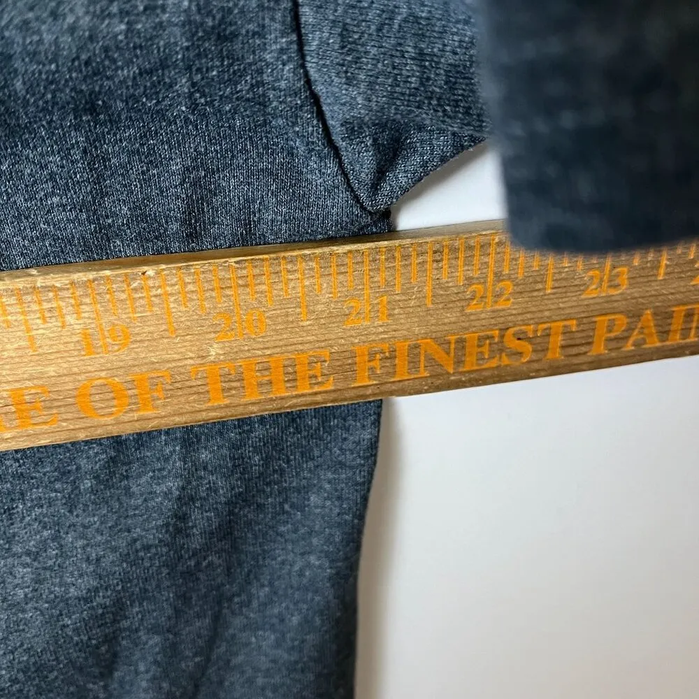 2010 Hope Biker Sunday T Shirt Gray Large L Motorcycle Graphic Tee 50/50 Solid - Image 10