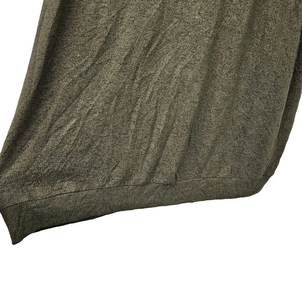 Market & Spruce Womens Tunic Size 3X Green Brushed Soft Knit Pullover 3/4 Sleeve - Image 6