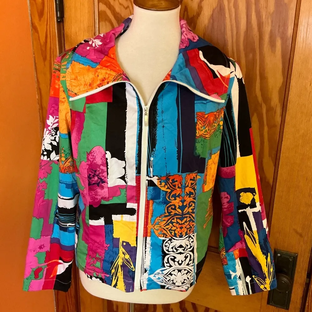 Erin London Colorful lightweight jacket - Image 7