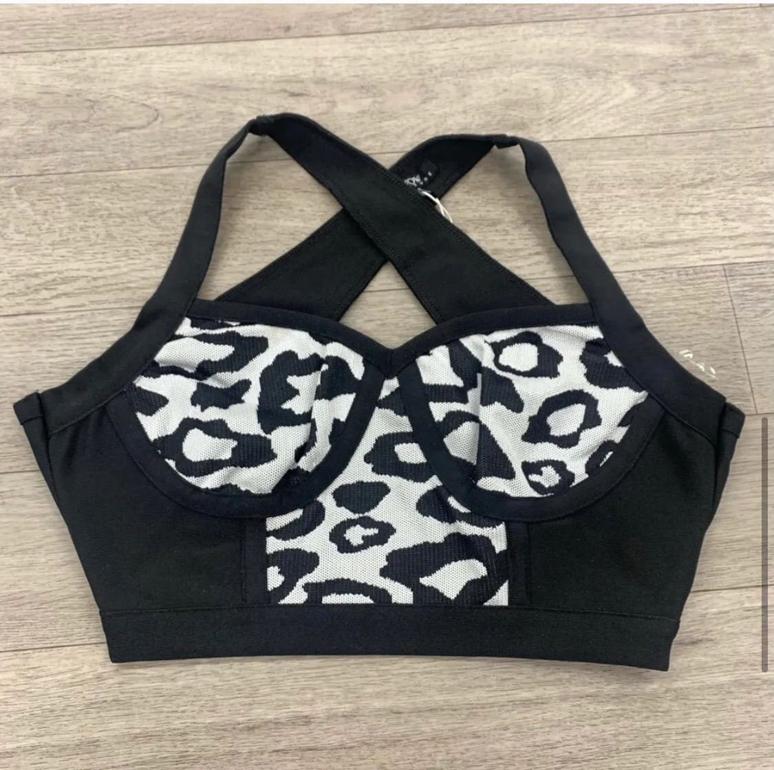 Women’s Animal Print Halter NWT (S) - Image 5