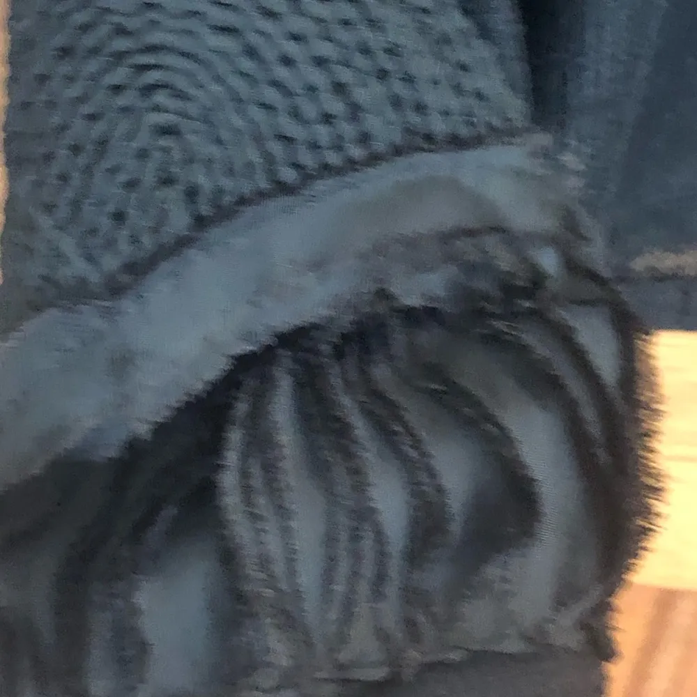 BKE Sheer Black Long Sleeve 3D embellishment sleeve Size XL - Image 2