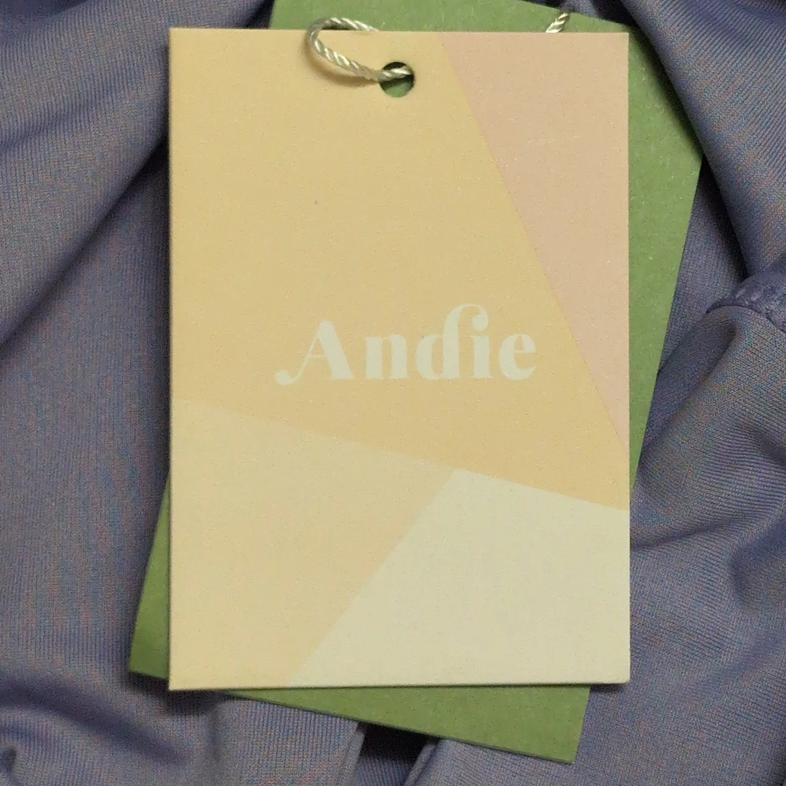 Andie The Ibiza One Piece Iris Long Torso Tall Swim Bathing Suit Size MT New - Image 10