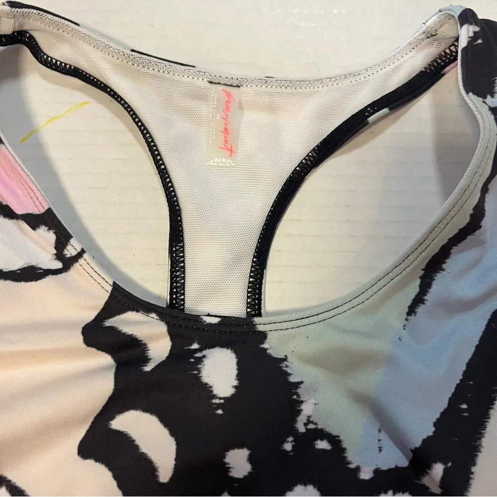 Free People FP Movement Ashford Printed Sports Bra in Butterfly Combo Sz XS NWT - Image 7