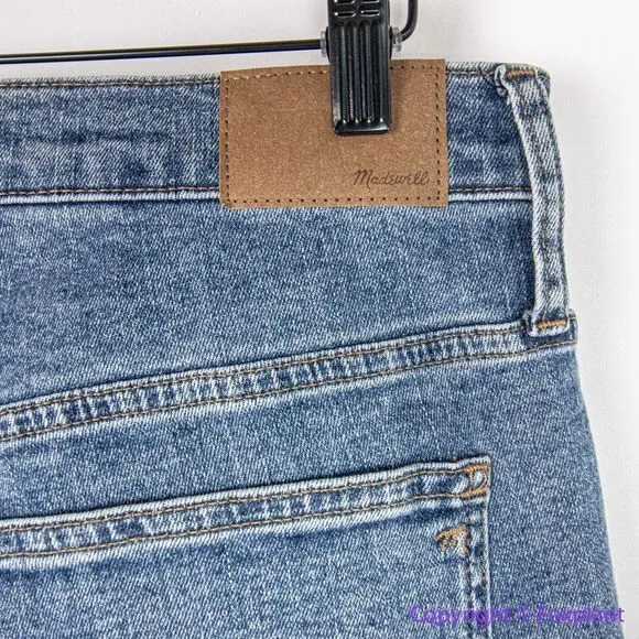 NEW Madewell The Mid-Rise Perfect Vintage Jeans Knowland‎ Wash, 31 - Image 12