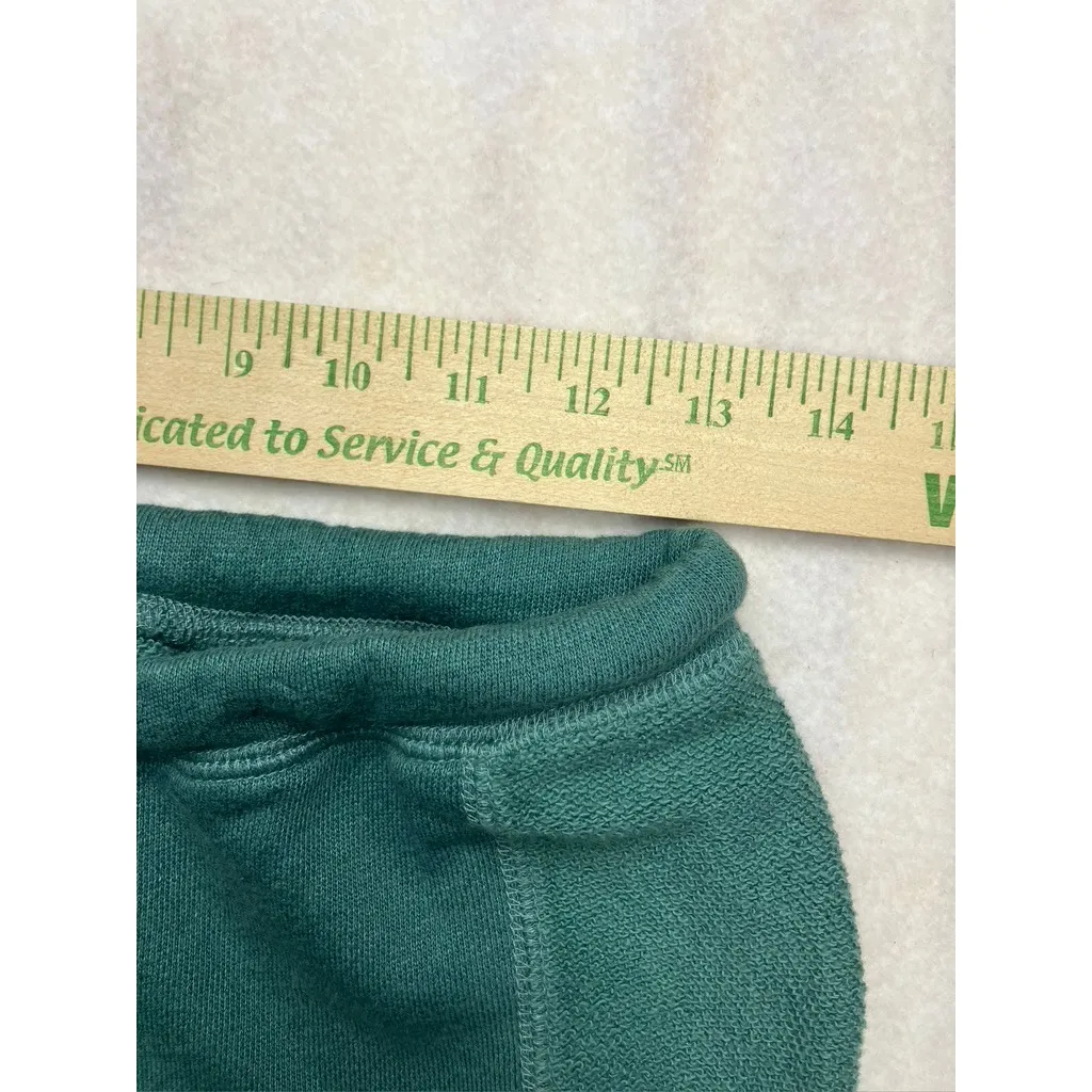 CHASER Teal Green Vintage Wash Sweatpants Joggers Elastic Waist Drawstring S New - Image 5
