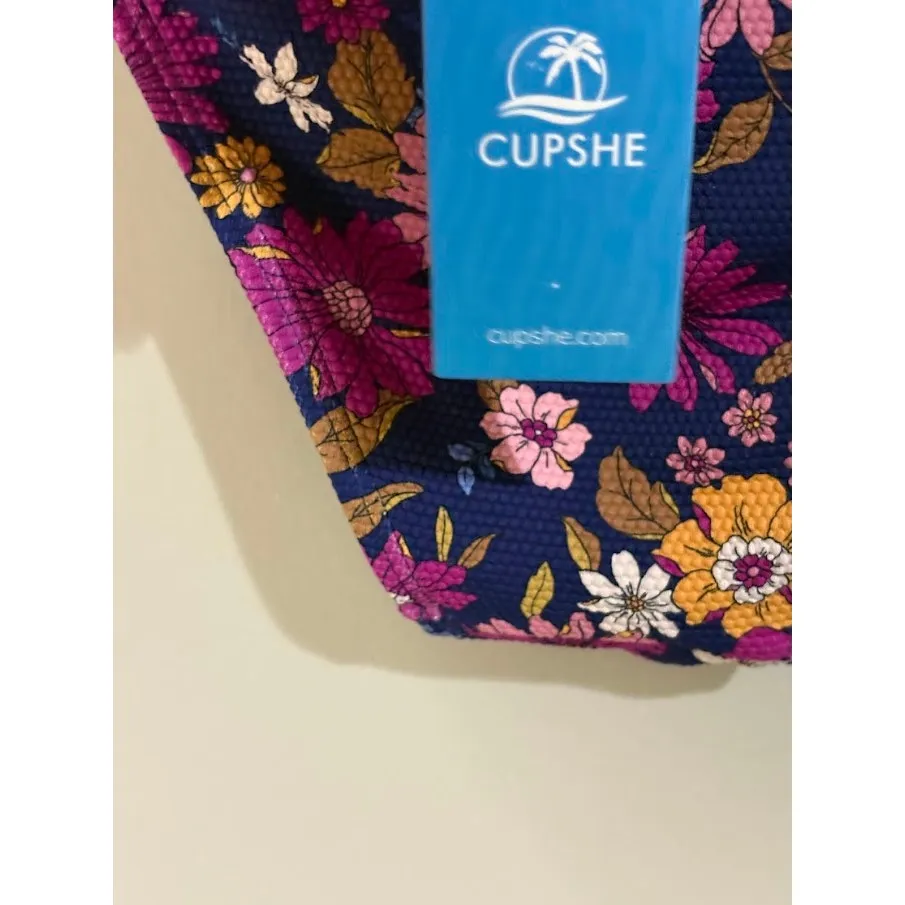 Cupshe Peaceful Garden Tummy Control Bikini Bottom - Small NWT - Image 4