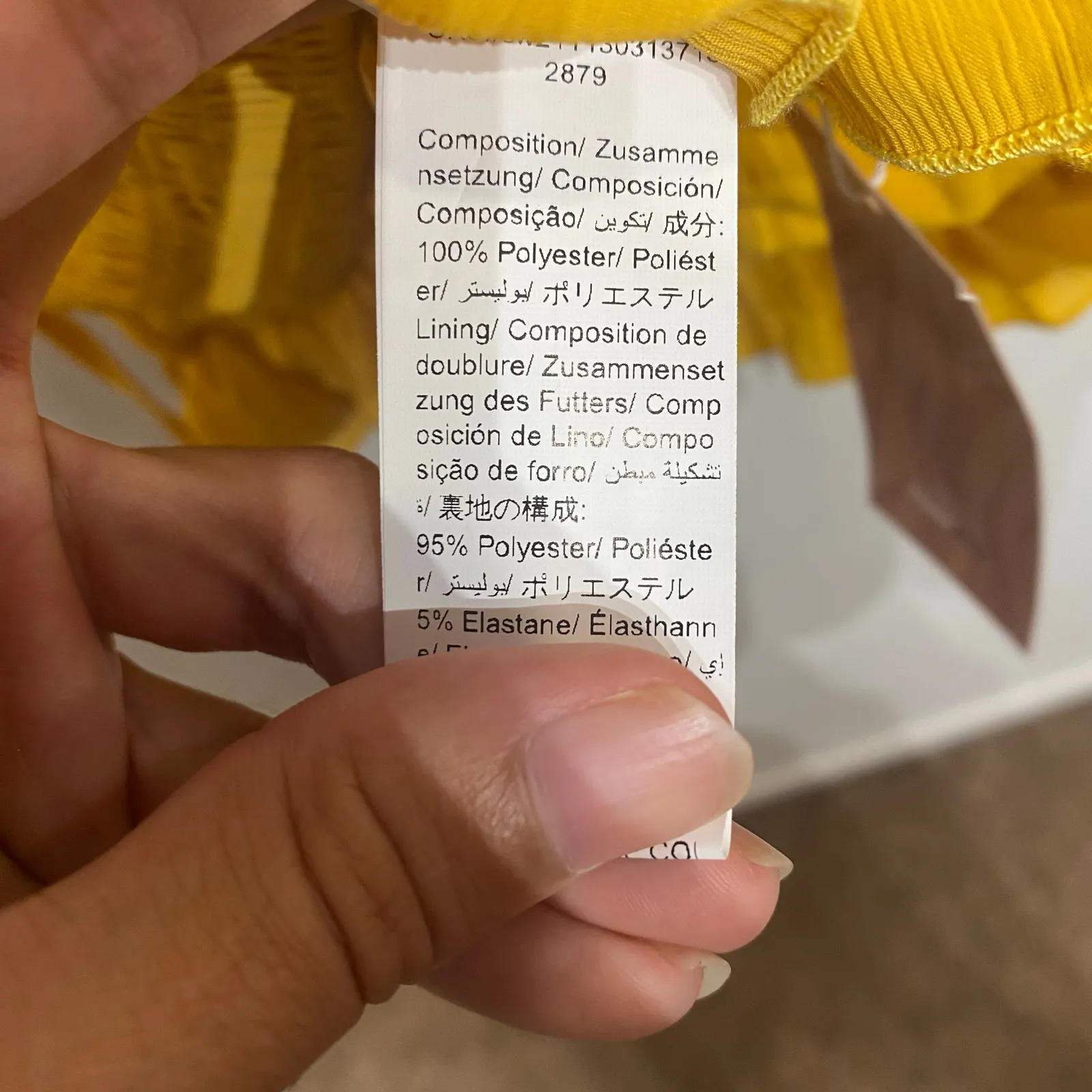 Shein Mustard Yellow Bodycon Mini Dress Sz L NWT Size L - Image 6