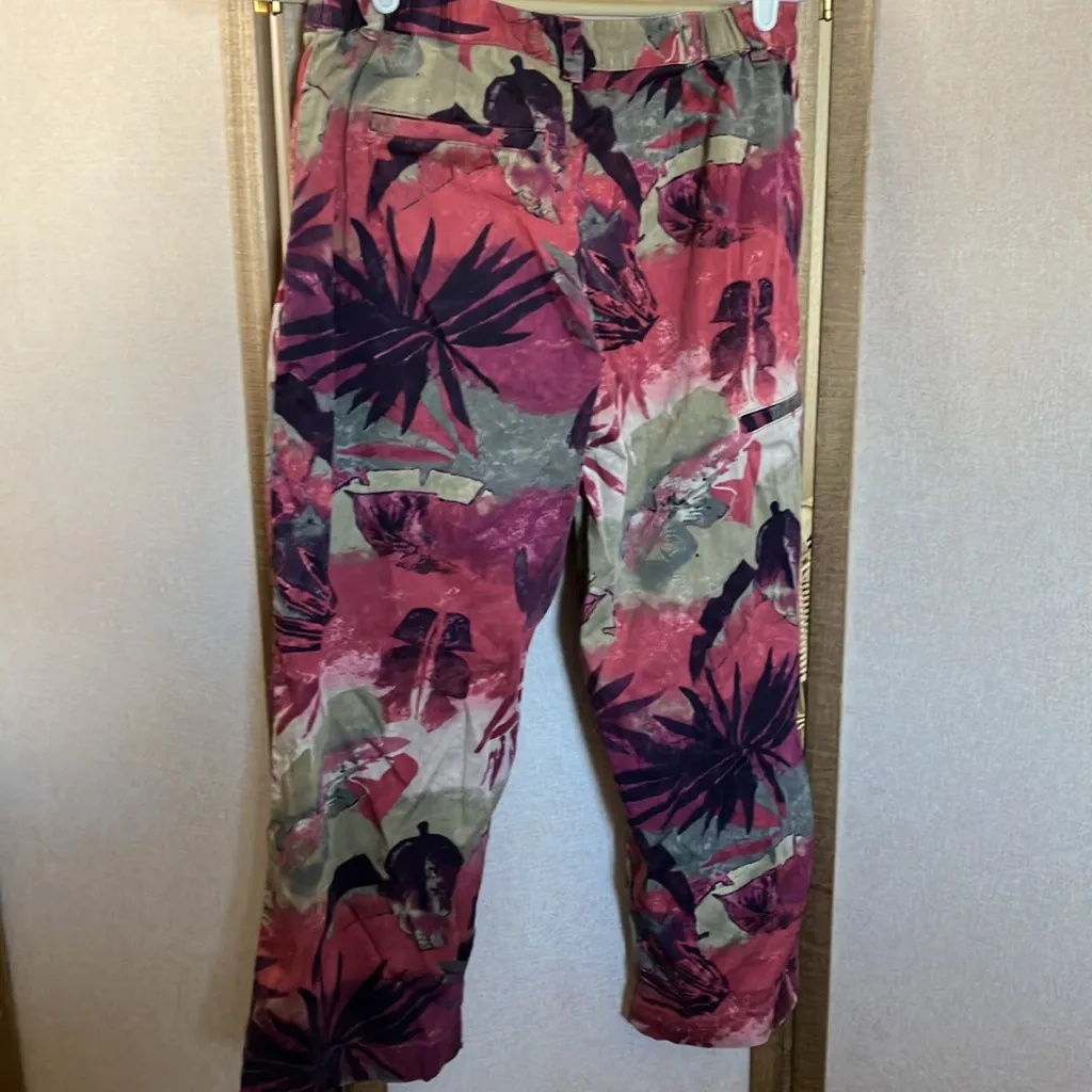 FINAL MARKDOWN Chico's Design Multicolor slacks 2 medium - Image 7