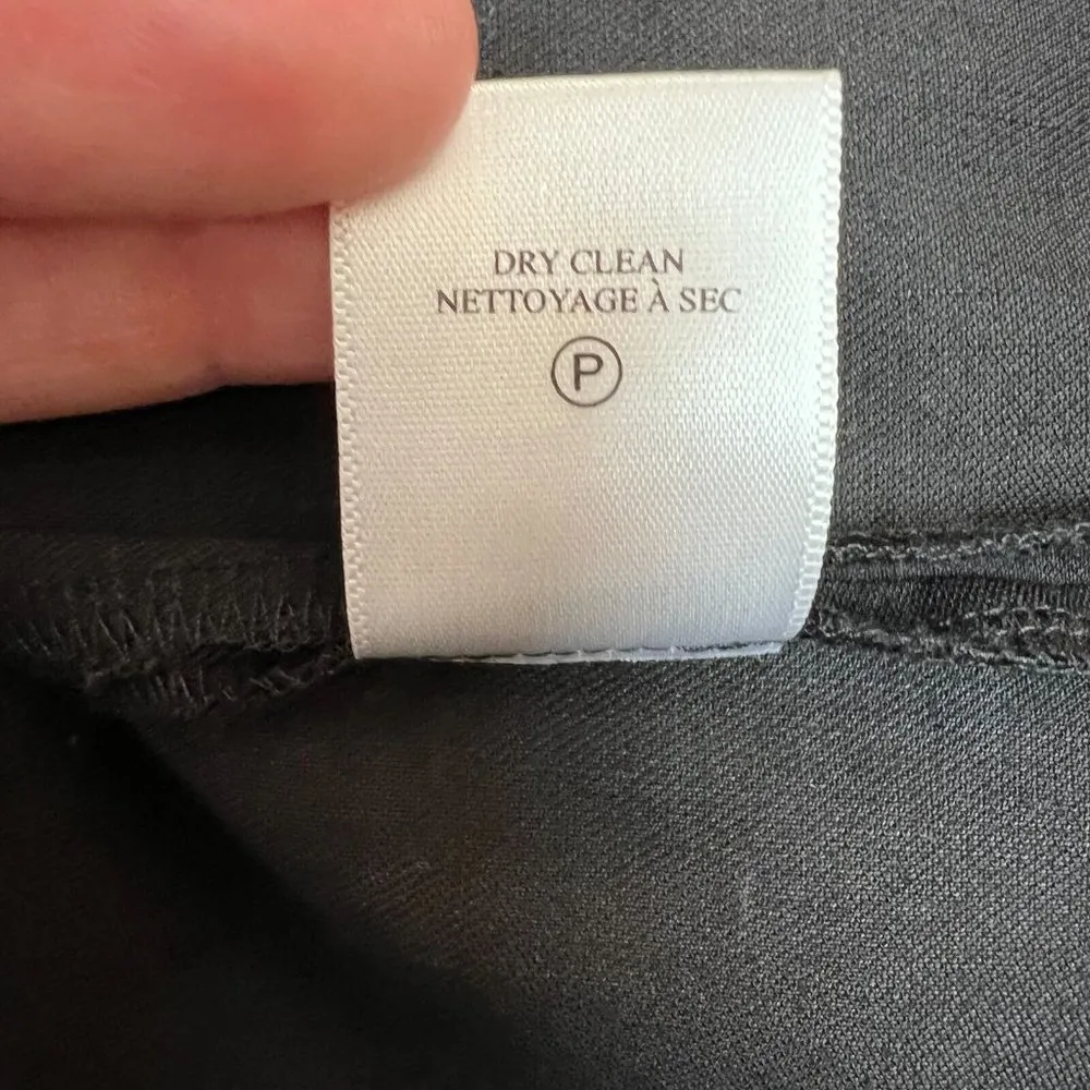 A.L.C. Dress Women 4 Black Alia Linen Stretch Blend Long Puff Sleeve V-Neck Mini - Image 13