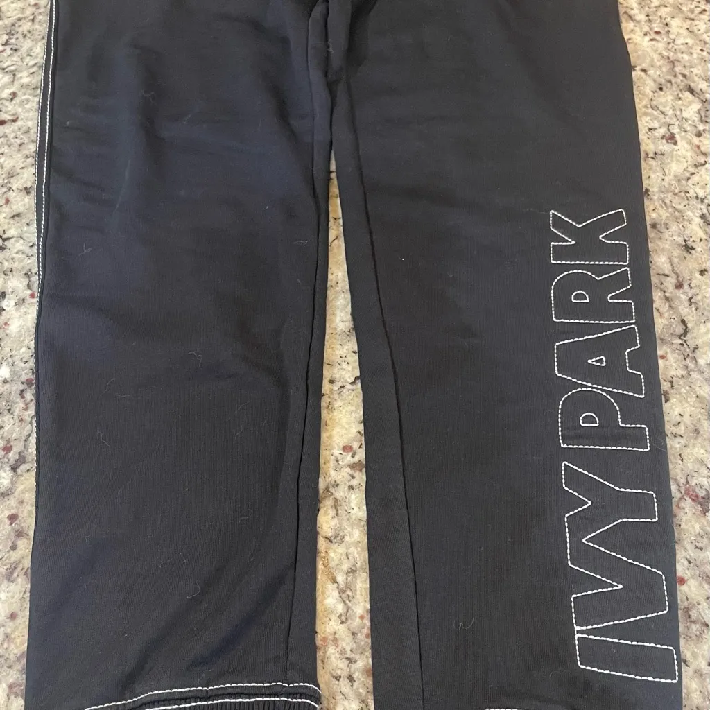 IVY PARK Charcoal Joggers with Logo - Image 2