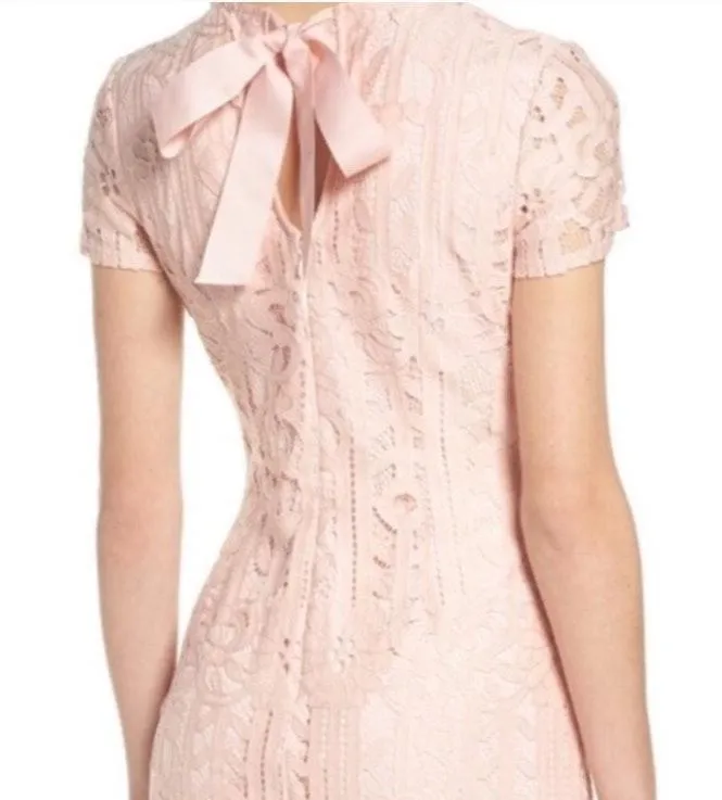 Julia Jordan  Lace Sheath Dress - Image 5