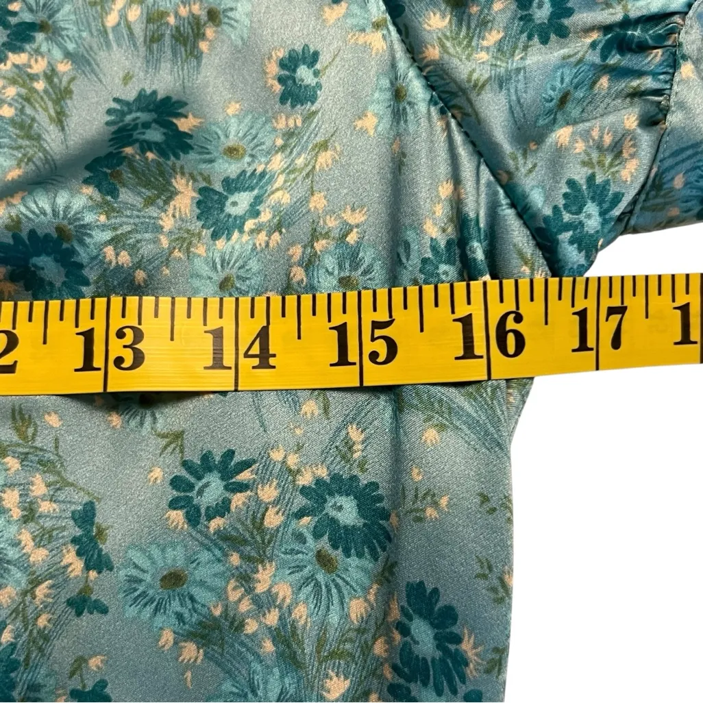 Vintage Betsey Johnson Womens Floral Silk Romper Jumpsuit Size 2 90s Y2K Retro - Image 7