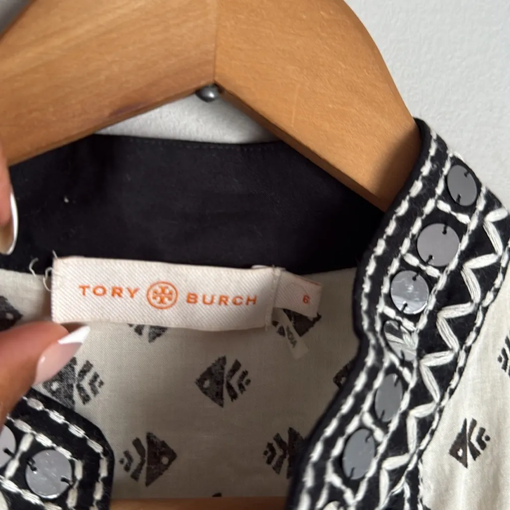 Tory Burch kingfish sequin trim tunic 6 - Image 9