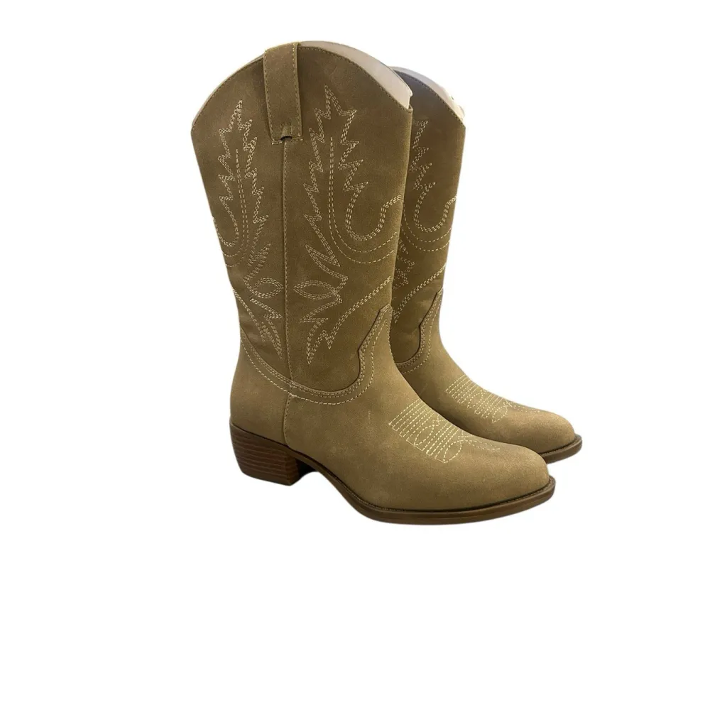 XAPPEAL Boots WOMENS TWAIN WESTERN BOOT 304661 NEW IN BOX Brown Size 6 - Image 5