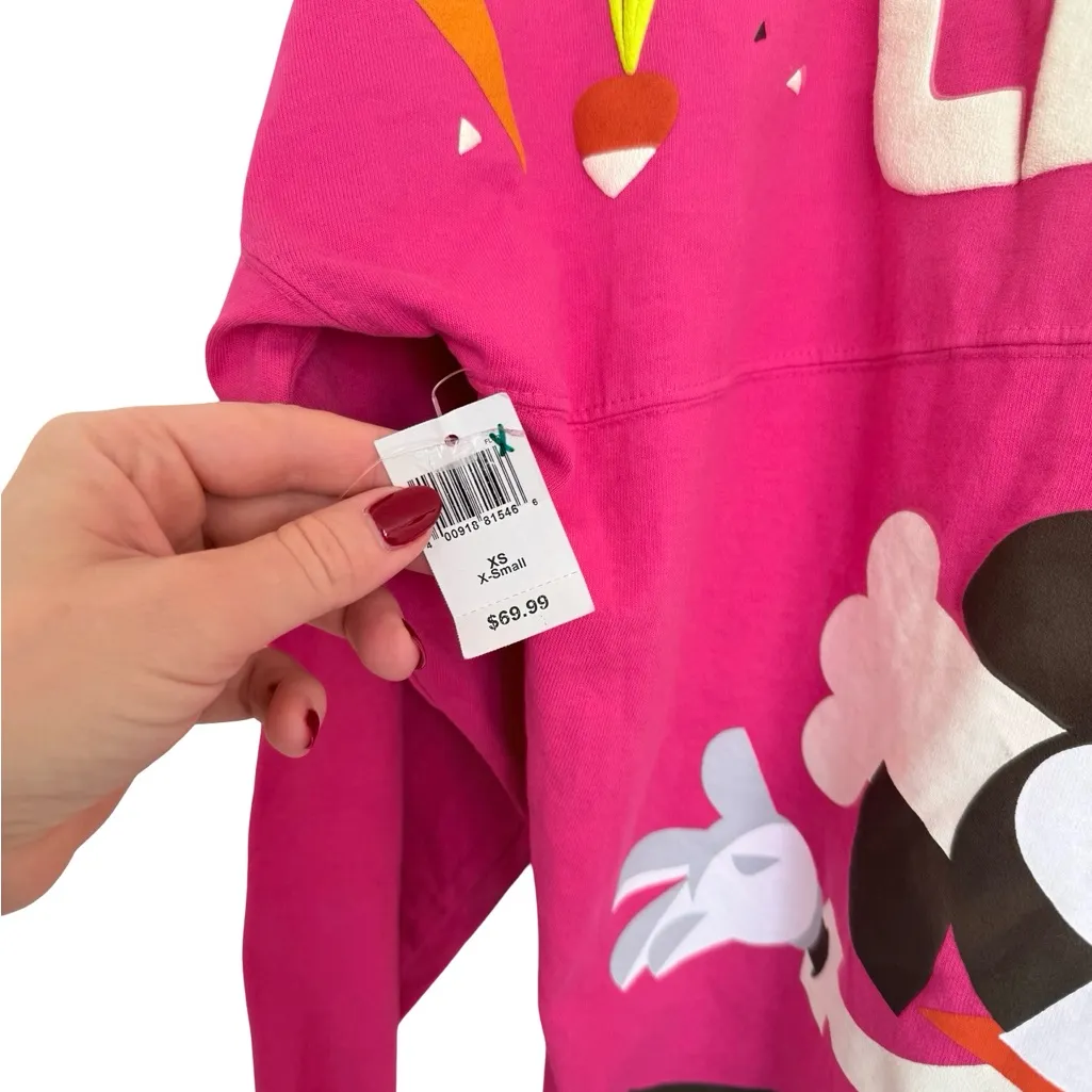 NWT 2020 Disney Food & Wine Festival Pink Spirit
Jersey Size XS Oversized - Image 2