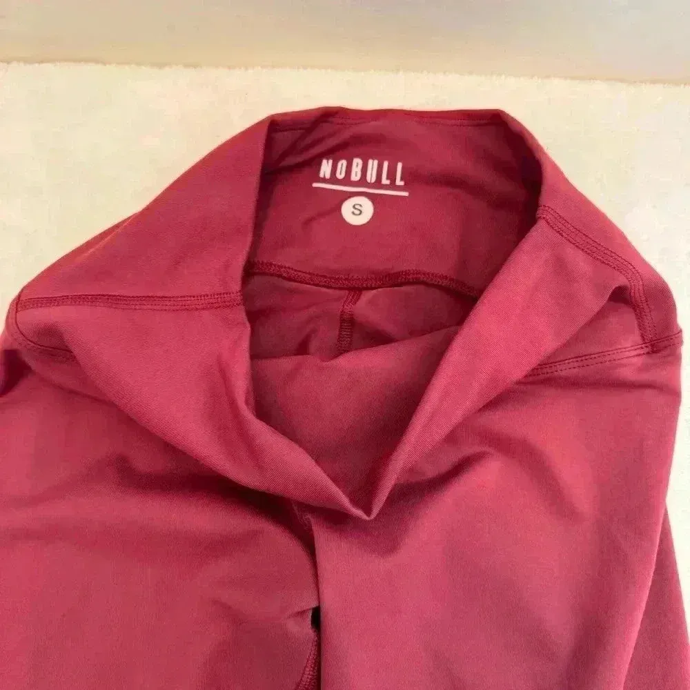 NOBULL High Rise Matte Tight 21" Cabernet size S - Image 5