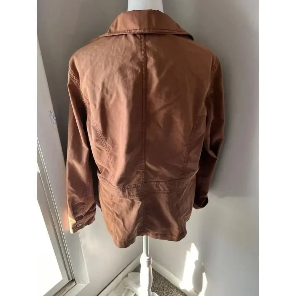 Lee ‎ Brown Cotton Blend women’s Jacket - Image 2