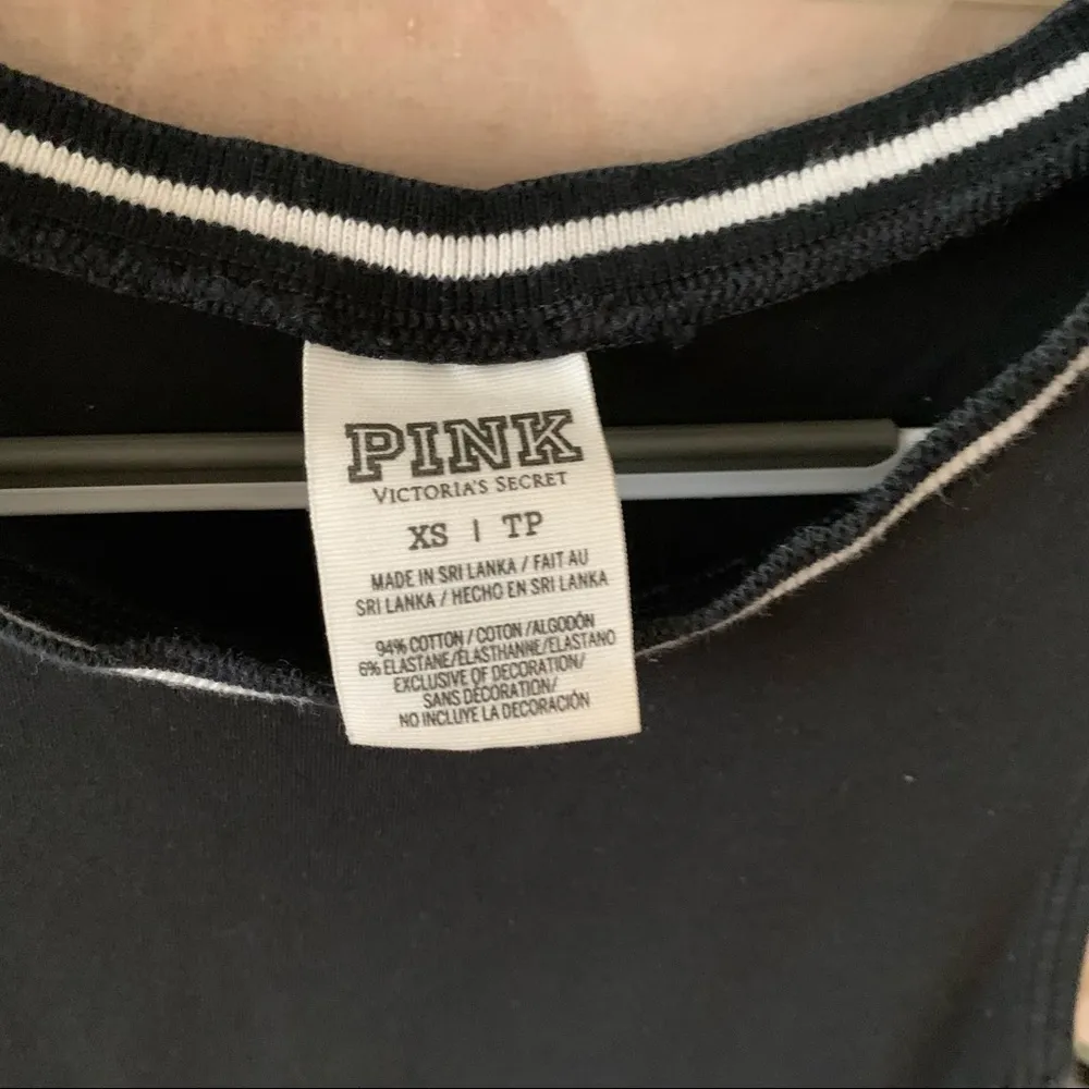 PINK victoria secret mini black dress size XS C6 - Image 2