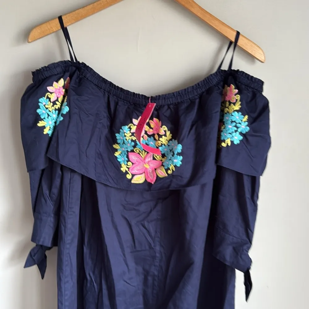 NEW Lilly Pulitzer Vanesa Off-The-Shoulder Dress XL - Image 9