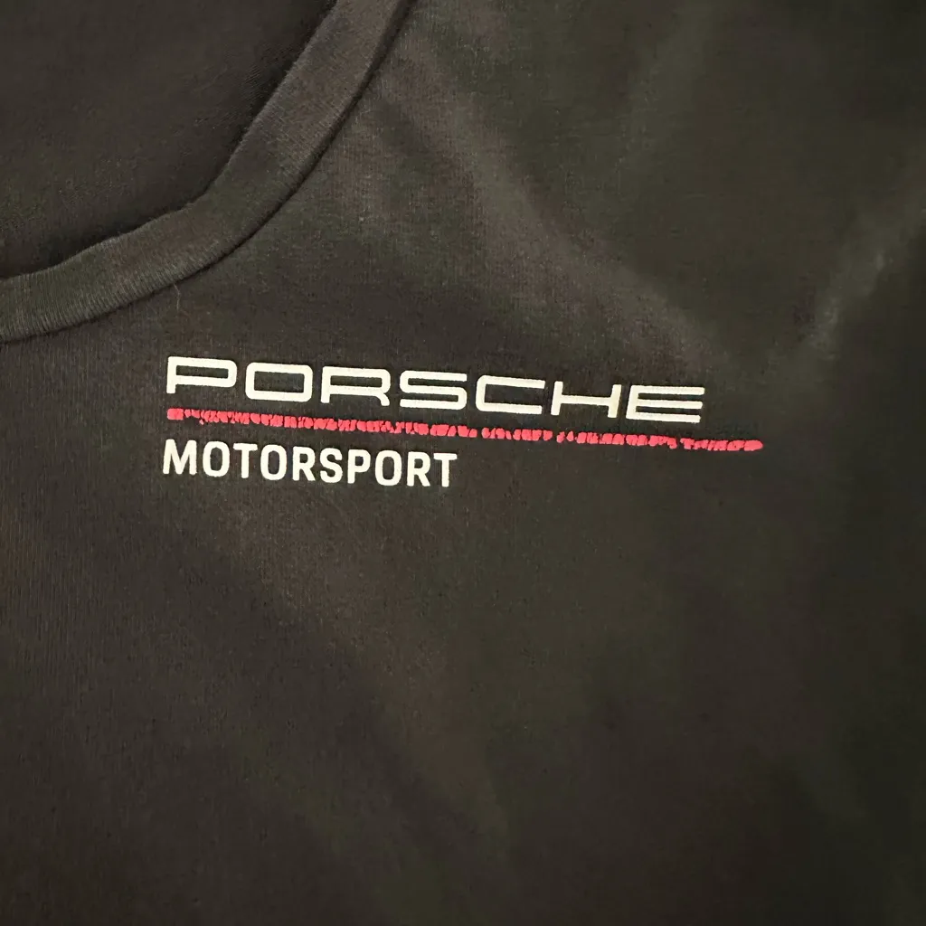 Porsche Design Motorsport Womens Shirt sz‎ M Black Size M - Image 3