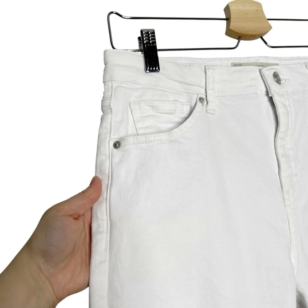 Topshop Moto White Jamie Skinny Leg Stretch Denim Jeans - Image 5