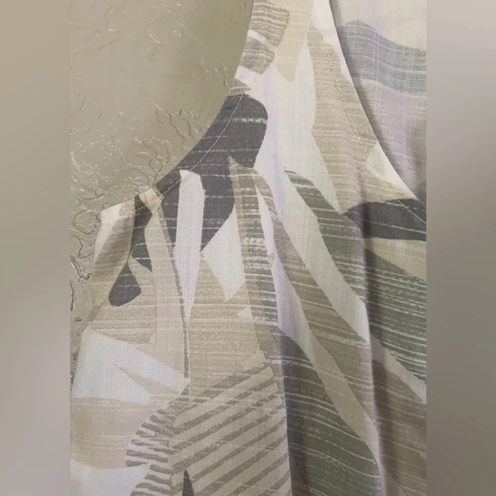 NWT Prana Womens Gray Bone Paloma Tie Front Sleeveless McKenzie Tank Top Size XS - Image 6