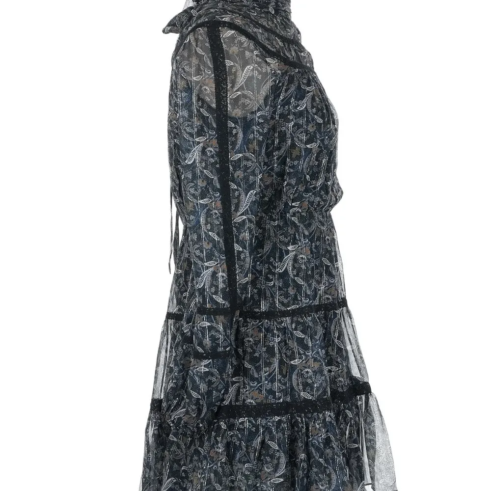 Veronica Beard Rahla Sheer Minidress, Size 2 - Image 12