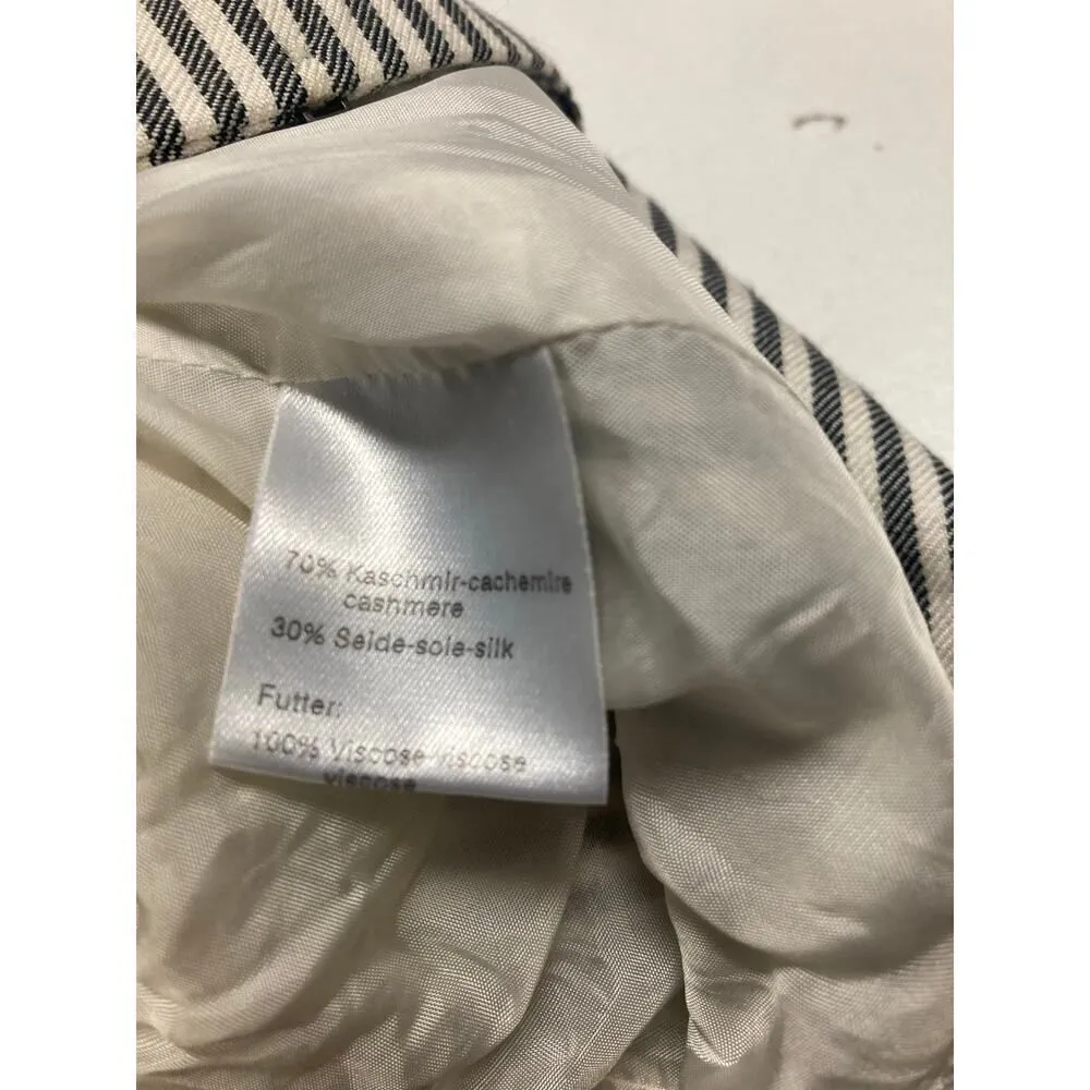 Akris cashmere and silk striped blazer - Image 8