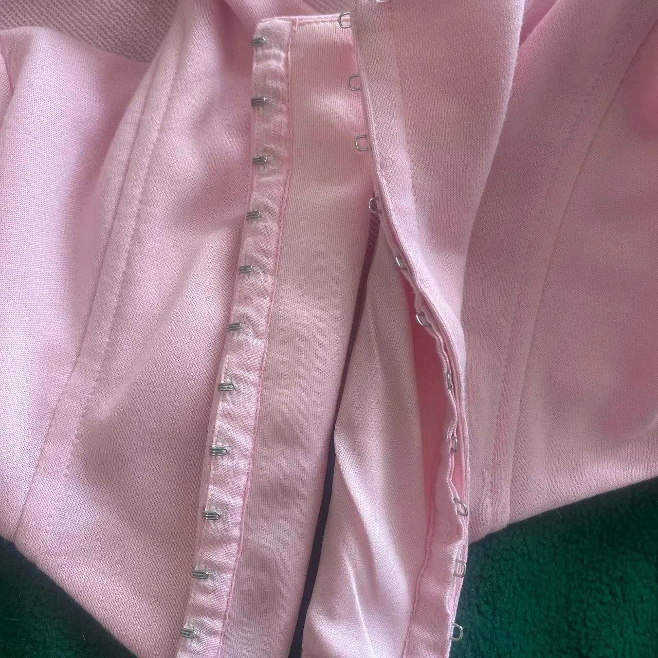 Soft Pink Corset Top Size M - Image 4