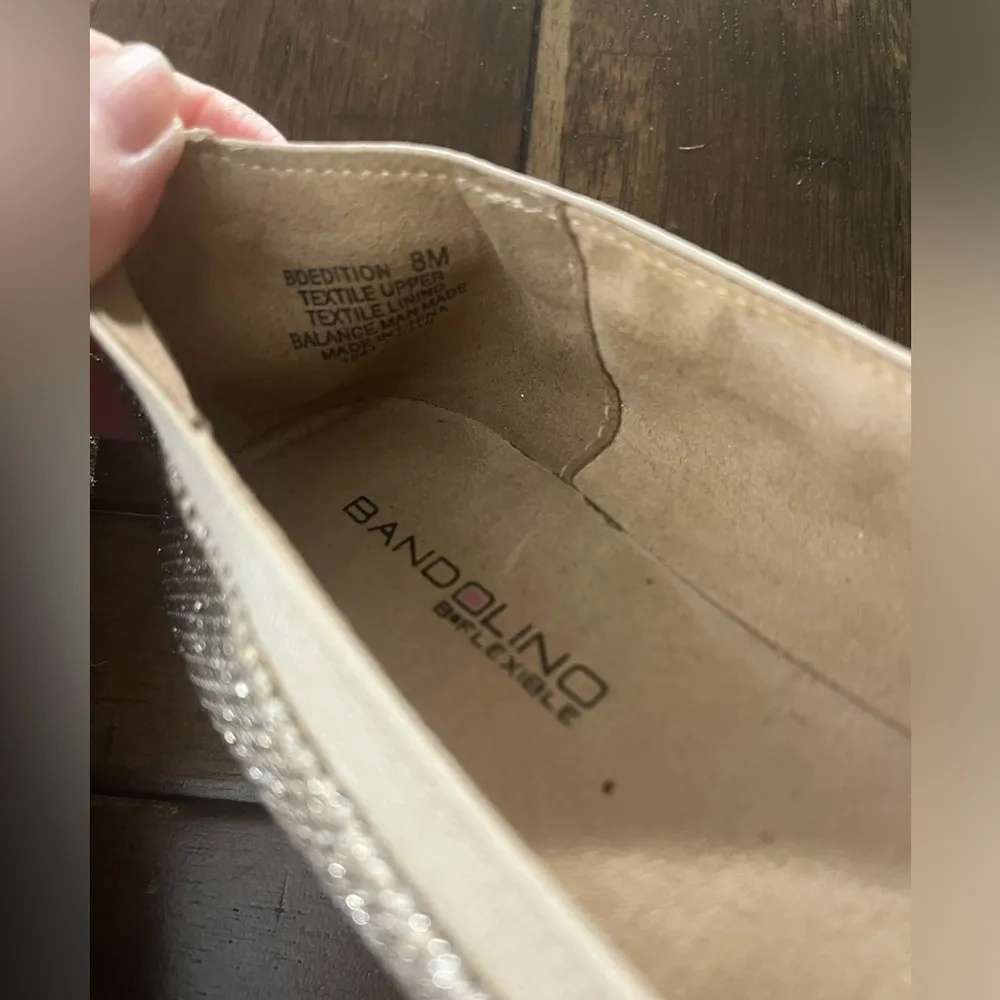 Bandolino metallic flat - Image 5