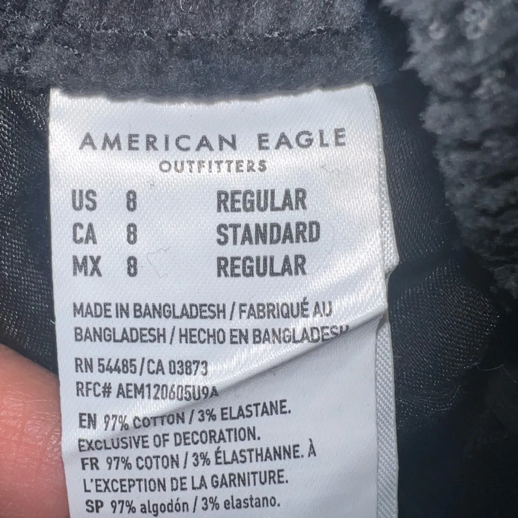 American Eagle Outfitters Blue A-line Corduroy Mini‎ Skirt - Image 7