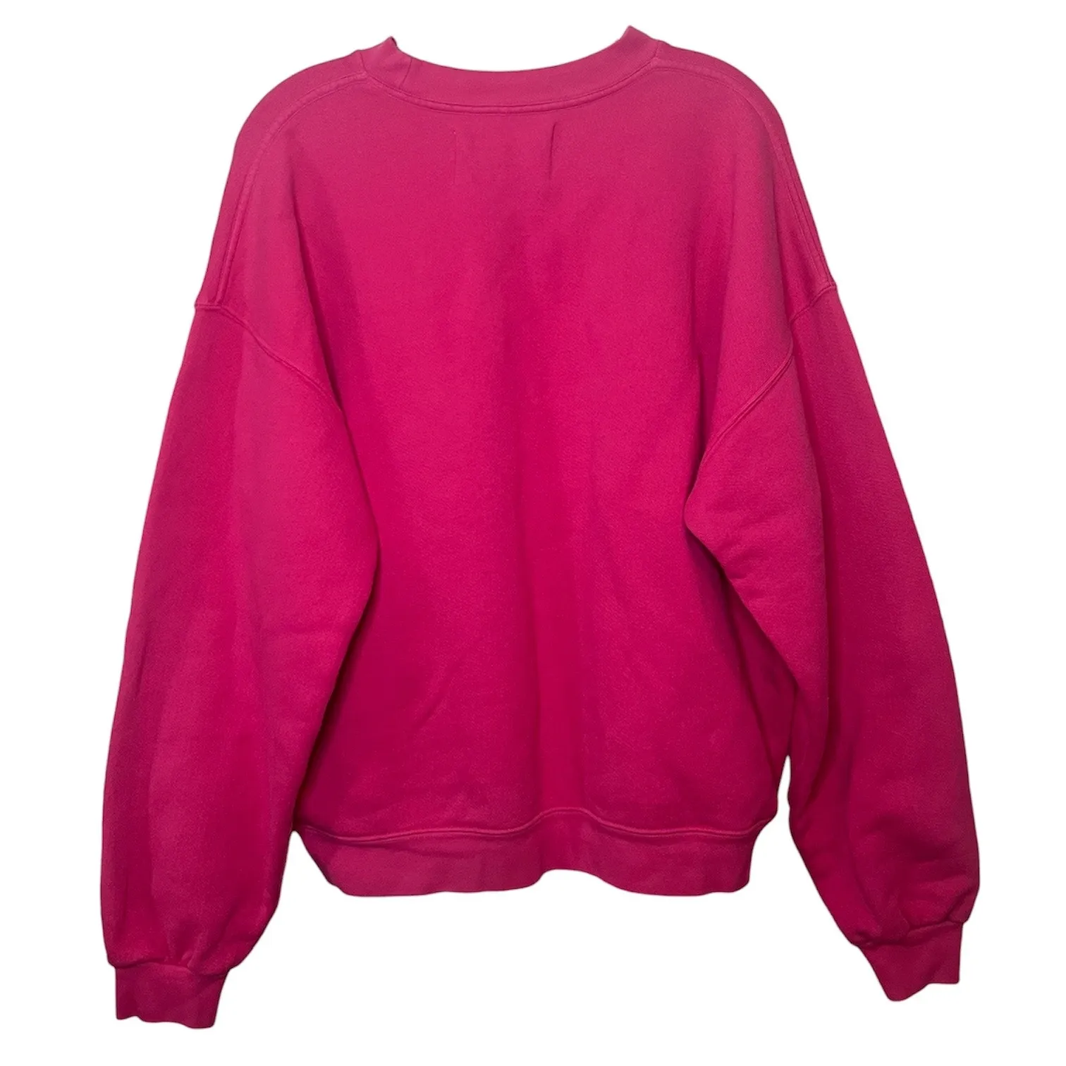 Good American x The Phluid Project Powerful F*cking Woman Pink Sweatshirt Sz 2 - Image 4