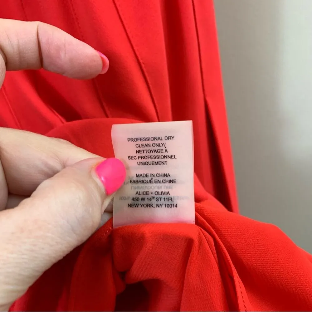 Alice + Olivia Sleeveless Pleated Skirt Shana Dress - Image 7