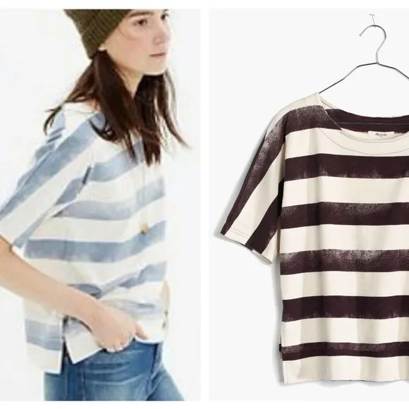 Cloud Wide Stripe Top - Image 9